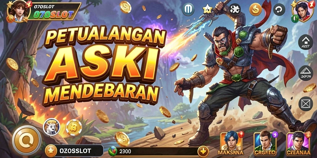 Gameplay seru dan mendebarkan di 070SLOT.
