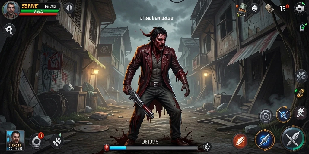 Gameplay menegangkan di dunia horror 55FIVE.