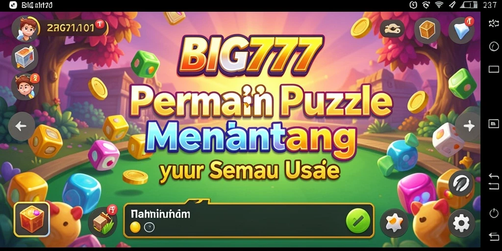 Tampilan gameplay BIG777 yang penuh warna dan menantang.