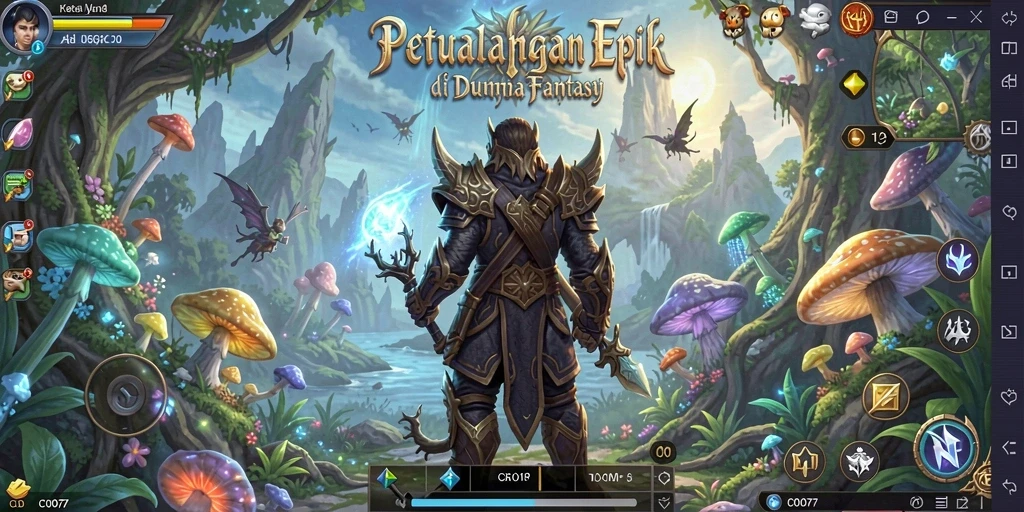 Tampilan gameplay C0077 yang seru dan mendebarkan.