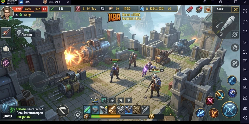 Tampilan gameplay SLG yang menegangkan dalam IDR89 dengan strategi mendalam.