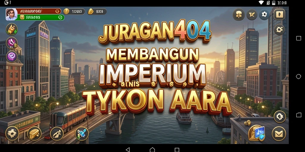 Tampilan gameplay JURAGAN404 yang menegangkan dan menantang.