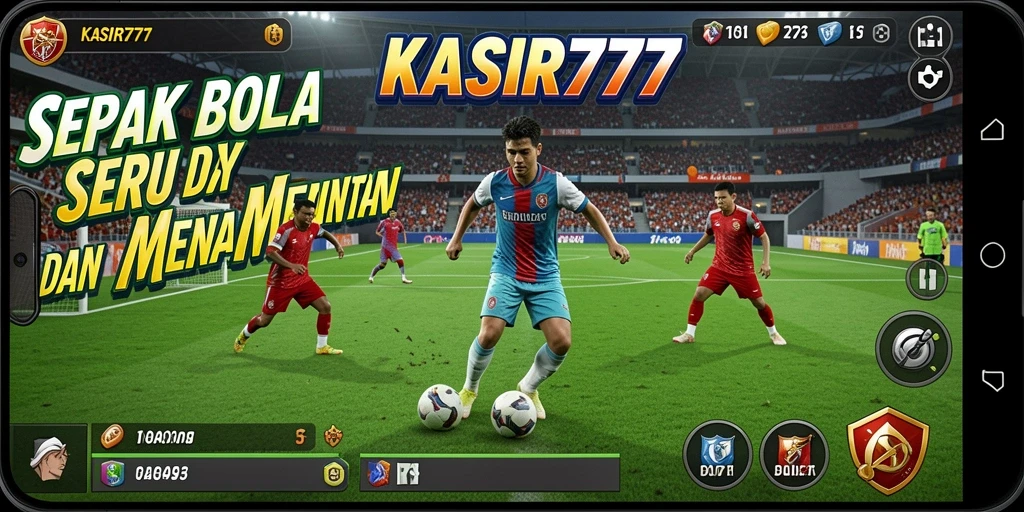 Tangkapan layar dari gameplay KASIR777 yang menegangkan.