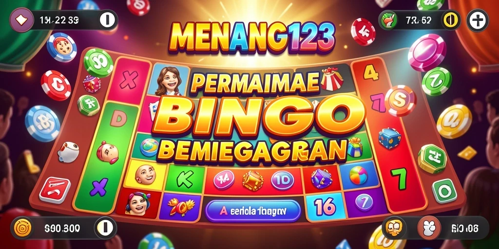 Tampilan gameplay seru dalam MENANG123, permainan Bingo yang menegangkan.