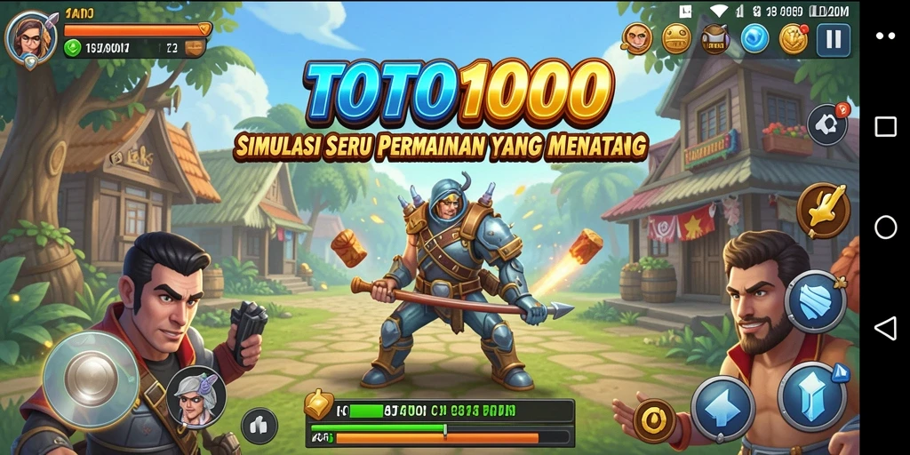 Gameplay seru TOTO1000 dengan berbagai fitur menarik.