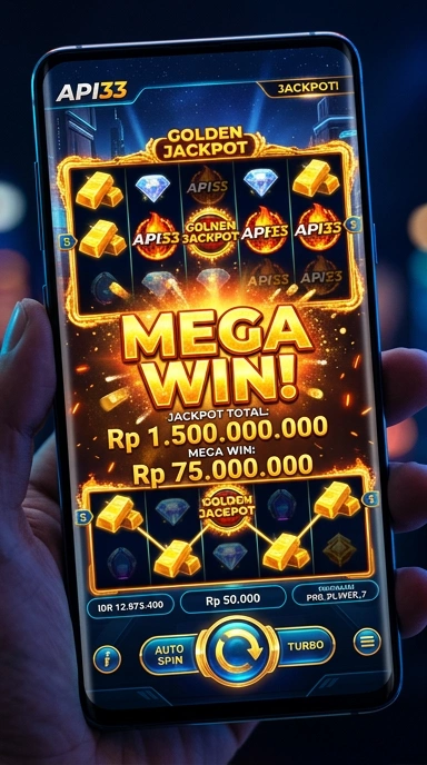 Tampilan aplikasi yang jelas dan informatif di api33.